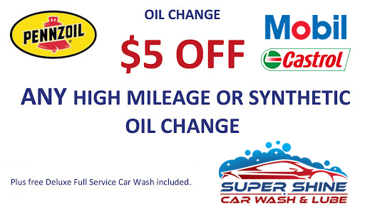 $5 Off Any High Mileage Or Synthetic Oil Change